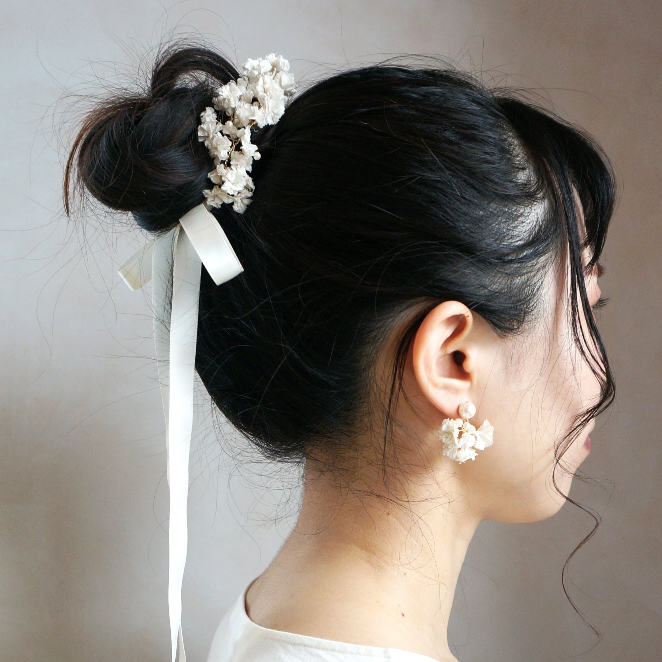 【日本手藝師｜日本手作｜新娘飾物｜布花｜頭飾/髮飾｜花環】 Breath Hair Accessories