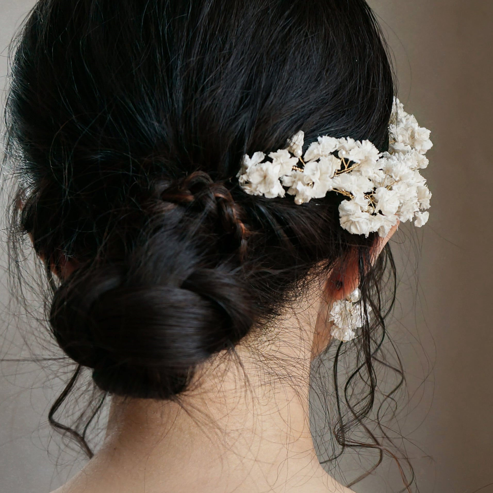 【日本手藝師｜日本手作｜新娘飾物｜布花｜頭飾/髮飾｜花環】 Breath Hair Accessories